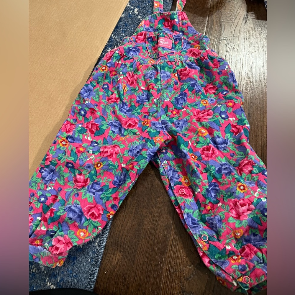 Toddler vintage overalls